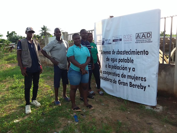 FUNDACIÓN RODE - SISTEMA DE ABASTECIMIENTO DE AGUAPOTABLE A LA POBLACIÓN Y A LACOOPERATIVA DE MUJERES PESCADORASDE GRAND - BÉRÉBY